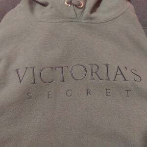 Victoria's Secret Dark Green Ombre Hoodie